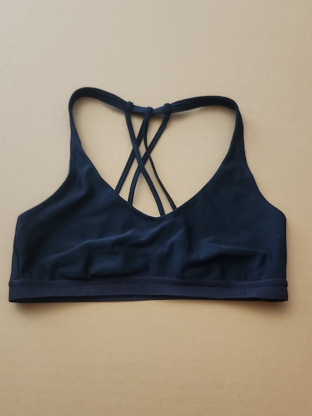 Under Armour Strappy Black Women's Bralette
